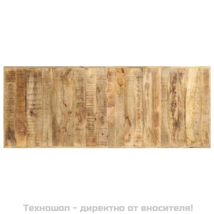 Бар маса, 180x70x107 cм, груба мангова дървесина