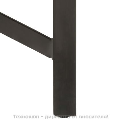 Бар маса, 180x70x107 cм, груба мангова дървесина