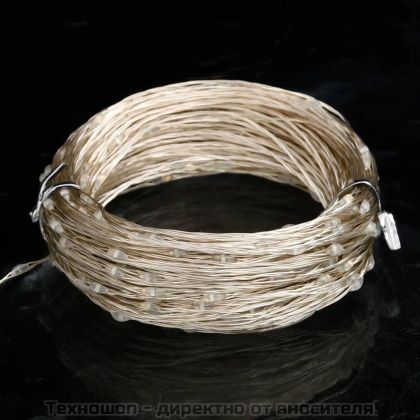 LED стринг със 150 LED, синьо, 15 м