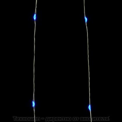 LED стринг със 150 LED, синьо, 15 м