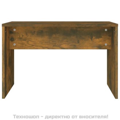 Комплект тоалетка, Опушен дъб, 74,5x40x141 см
