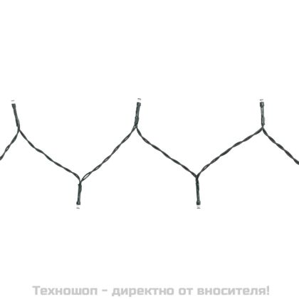 Коледни лампички за елха тип мрежа 180 LED студено бяло 180 см