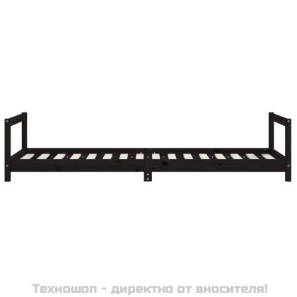 Рамка за детско легло 80x200 см масивна борова дървесина