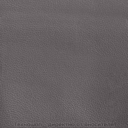 Кресло, сиво, 60 см, изкуствена кожа