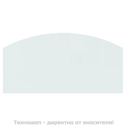 Стъклена подложка за камина, 120x60 см