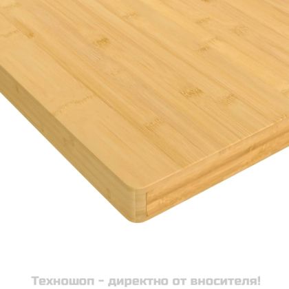 Плот за маса 90x90x4 см бамбук