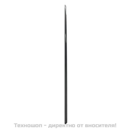 Стъклена плоча за камина полукръгла 1000x500 мм