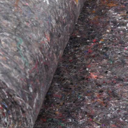 Неплъзгащо се бояджийско покривало, 50 м, 180 г/м², сиво