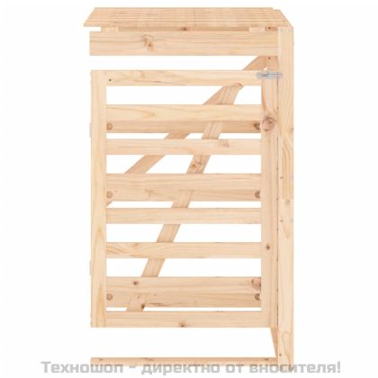 Удължение за контейнер за съхранение на кош дърво бор масив