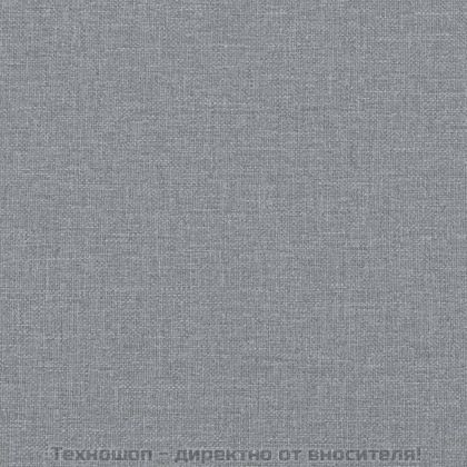 Кушетка, светлосива, 80x200 см, плат