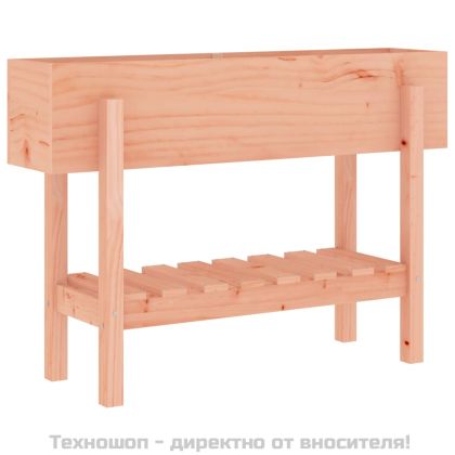 Градинско повдигнато легло, 101x30x69 см, дугласко дърво масив