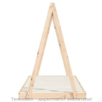 Детска рамка за легло, 90x190 см, бор масив