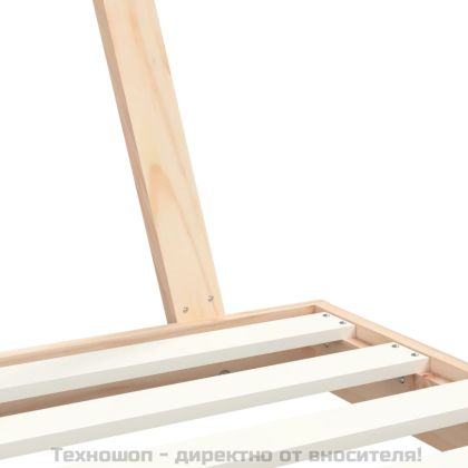 Детска рамка за легло, 90x190 см, бор масив