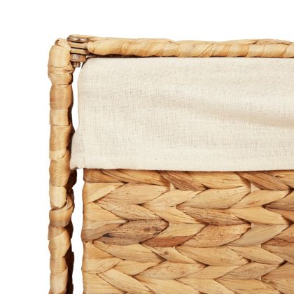 Кош за пране 44x34x64 см воден хиацинт