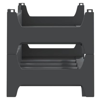 Поставка за вино за 12 бутилки PP с възможност за подреждане