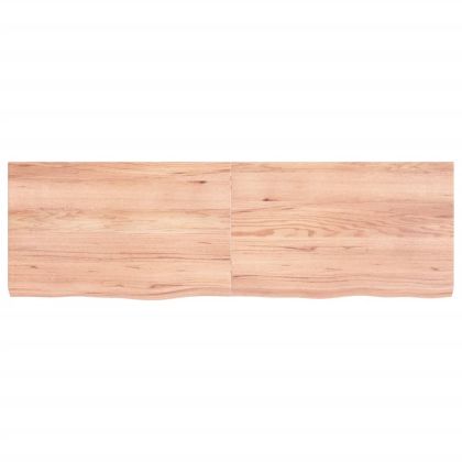 Плот за баня светлокафяв 160x50x(2-6) см обработено дърво масив