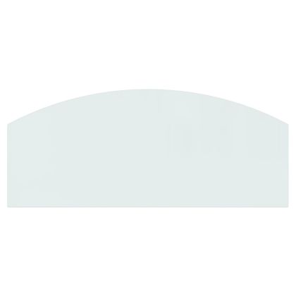 Стъклена подложка за камина, 120x50 см