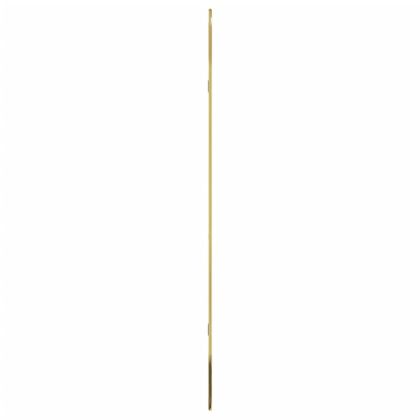 Стенно огледало, златисто, 100x45 см, овално