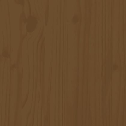 Градински табуретки 2 бр меденокафяви 40x36x45 см бор масив