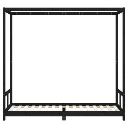 Рамка за детско легло 80x200 см масивна борова дървесина