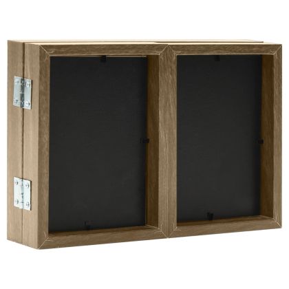 Тройна фоторамка колаж светлокафява 28x18 см+2x(13x18 см)