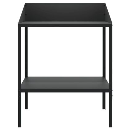 Стойка за саксии антрацит 75,5x54,5x100 см поцинкована стомана