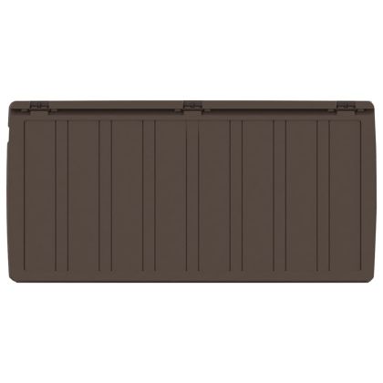 Кутия за възглавници кафява 117x45,5x57,5 см 270 л