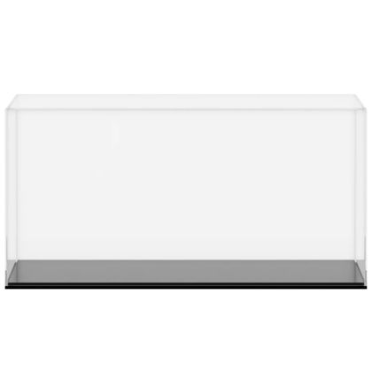 Кутия витрина, прозрачна, 24x12x11 см, акрил