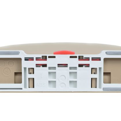 Тоалетна седалка плавно спускане бързо освобождаване бежова