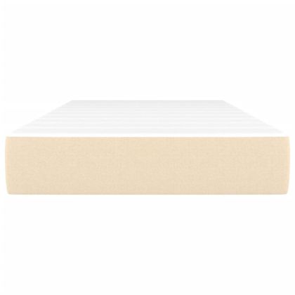 Матрак за легло с покет пружини кремав 90x200x20 см плат