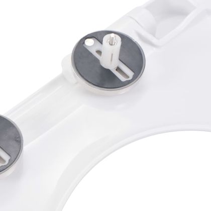 Тоалетна седалка, плавно затваряне, бърз монтаж/демонтаж, бяла