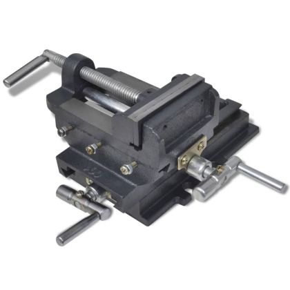 Ръчно задвижвано менгеме за пробиване, кръстосан ход, 78 мм