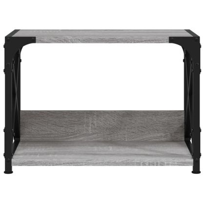 Стойка принтер 2 нива сив сонома 44x26x31,5 см инженерно дърво