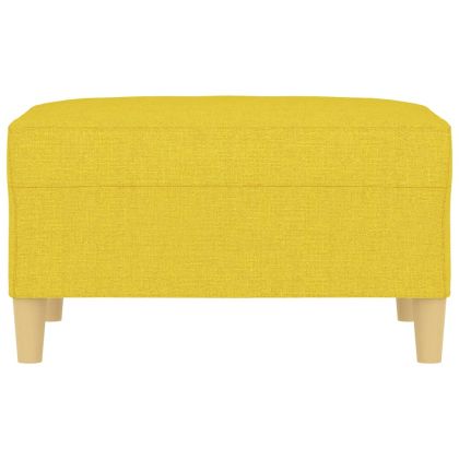 Табуретка, светложълт, 70x55x41 см, Плат