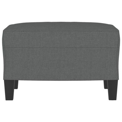 Табуретка, тъмносива, 60x50x41 см, плат