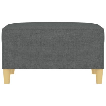 Табуретка, Тъмносив, 70x55x41 см, Плат