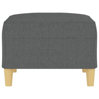 Табуретка, Тъмносив, 70x55x41 см, Плат