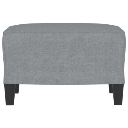 Табуретка, светлосива, 60x50x41 см, текстил