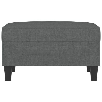 Табуретка, Тъмносив, 70x55x41 см, Плат