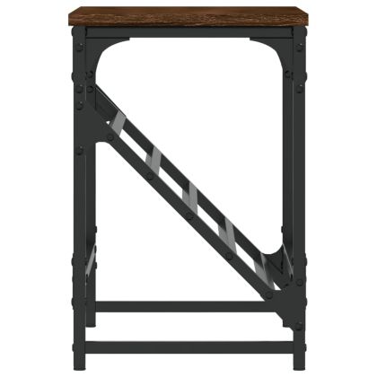 Етажерка за обувки, кафяво дъб, 60x30x45 см, инженерно дърво