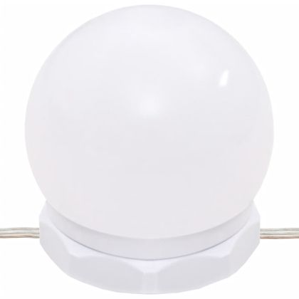 Огледален шкаф с LED, черен, 76x15x55 см