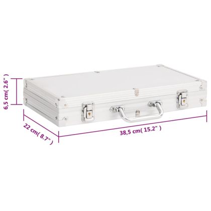 Комплект чипове за покер 300 бр 11,5 г