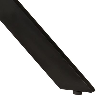 Трапезна маса, Ø110x78 cм, мангово дърво масив и стомана