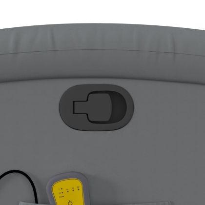 Масажен наклоняем стол, сив, изкуствена кожа