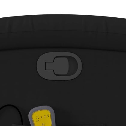 Масажен наклоняем стол, черен, изкуствена кожа