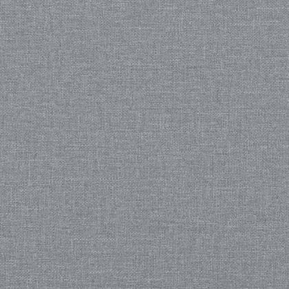 Комплект дивани от 2 части с възглавници, светлосив, плат