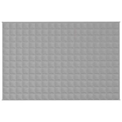 Утежнено одеяло сиво 122x183 см 5 кг плат