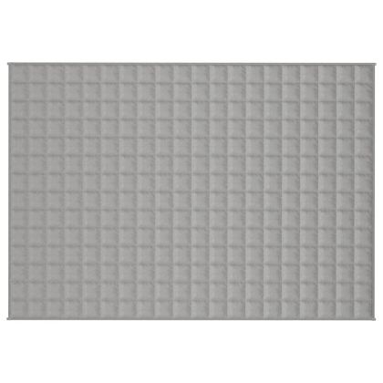 Утежнено одеяло сиво 135x200 см 6 кг плат