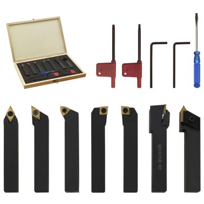 Комплект индексируеми стругарски длета, 12 бр, 16x16 мм, 100 мм