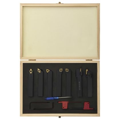 Комплект индексируеми стругарски длета, 12 бр, 16x16 мм, 100 мм